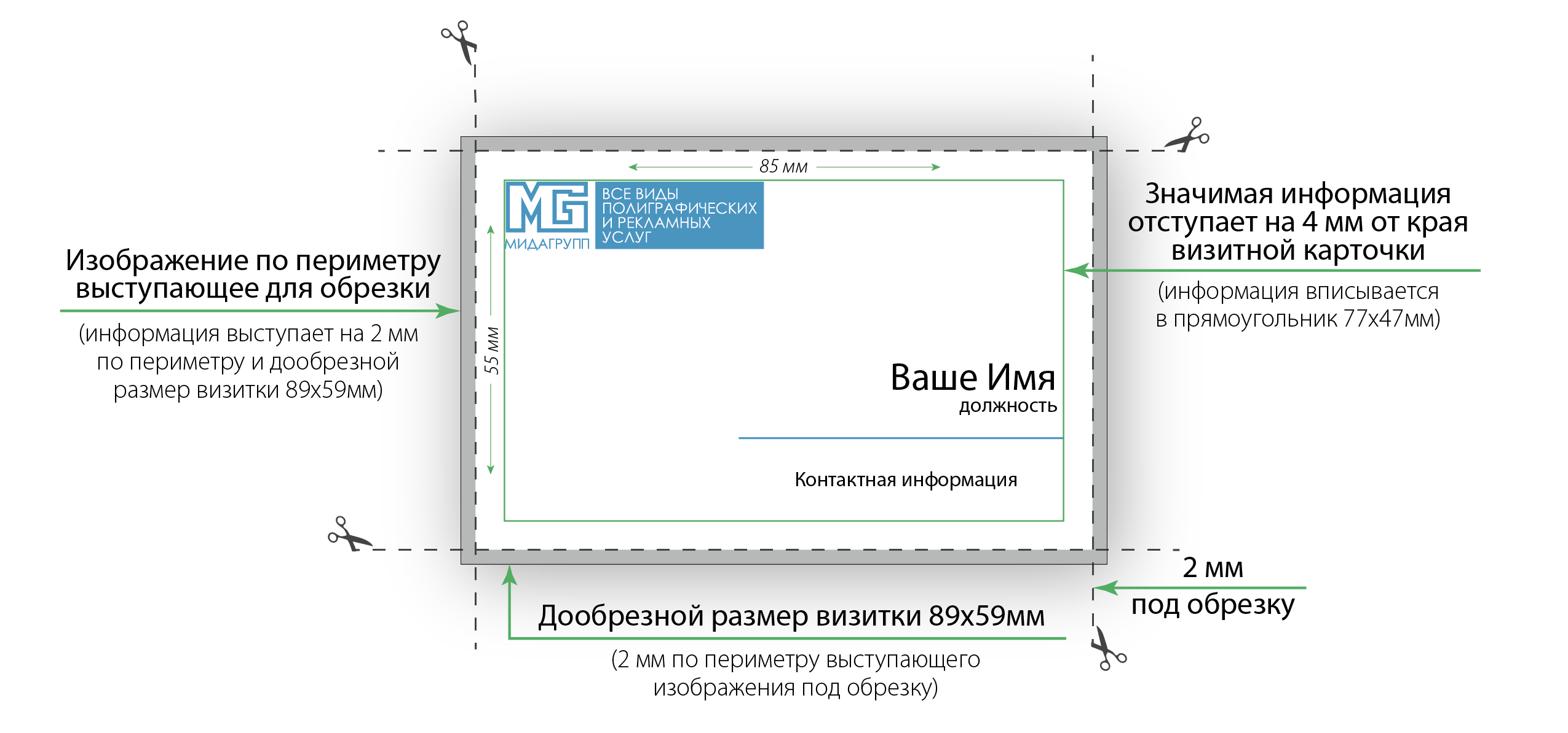 Визитки 85 х 55 мм описание - полиграфическая продукция Визитки 85 х 55 мм описание - полиграфическая продукция